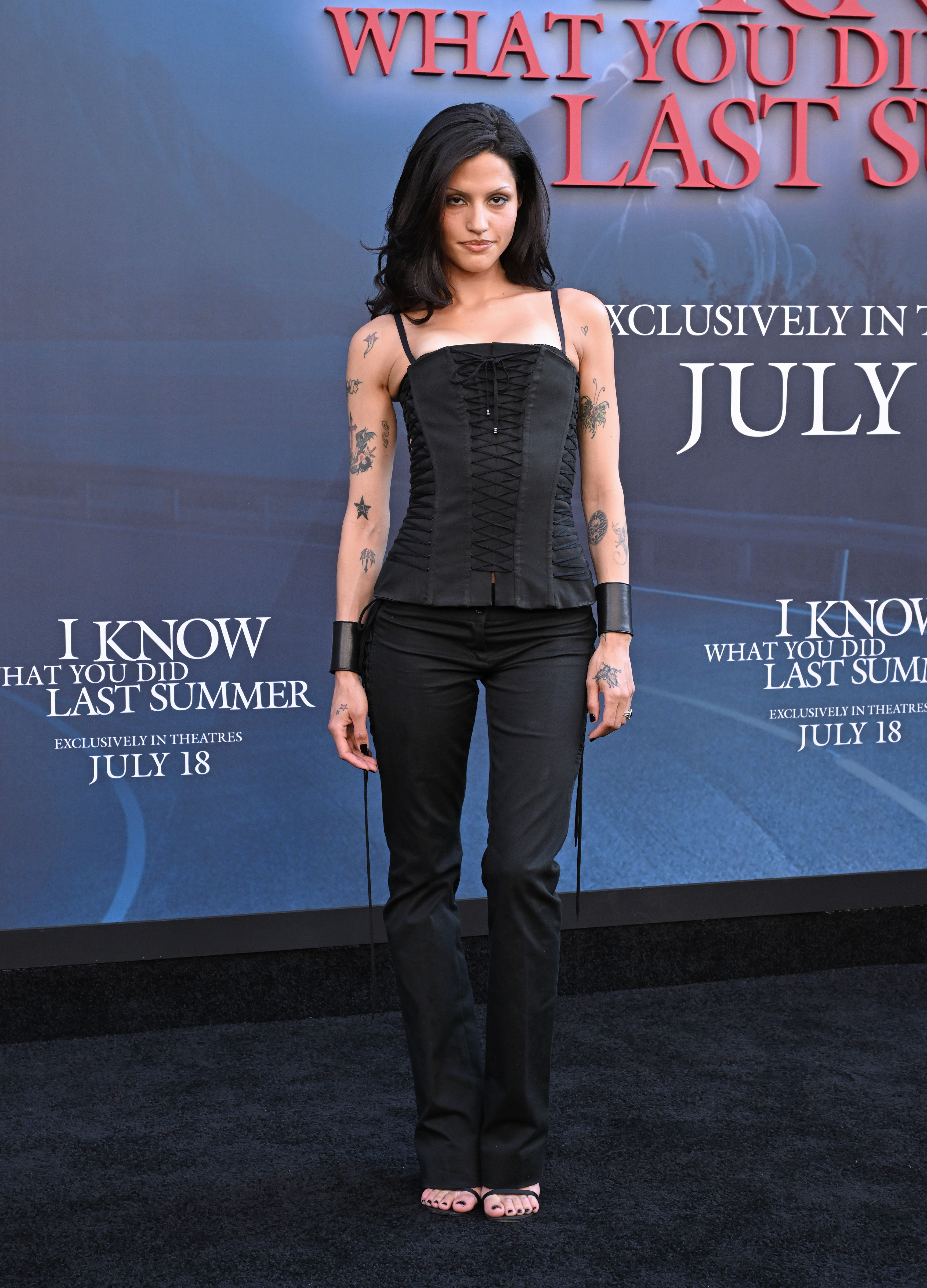 Gabbriette Bechtel attends the Los Angeles Premiere of Columbia Pictures “I Know What You Did Last Summer” at The United Theater on Broadway on July 14, 2025 in Los Angeles, California.