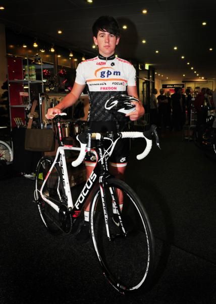 The new kit and team bike supplied by Focus.