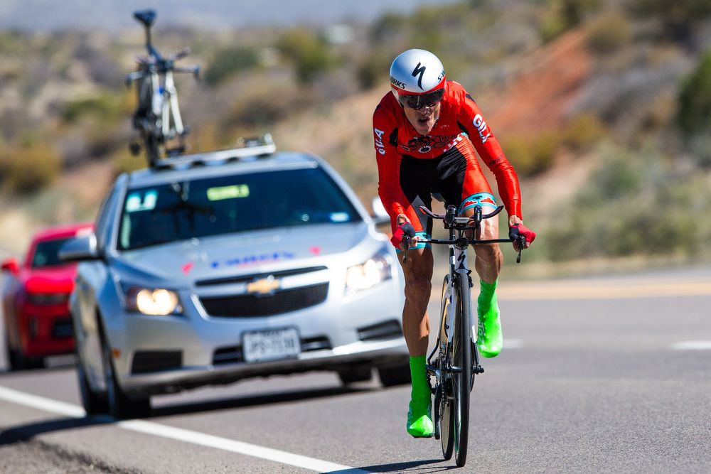 Oscar Eduardo Snchez Guarn (Canel's-Specialized) during stage 3 of the Tour of The Gila
