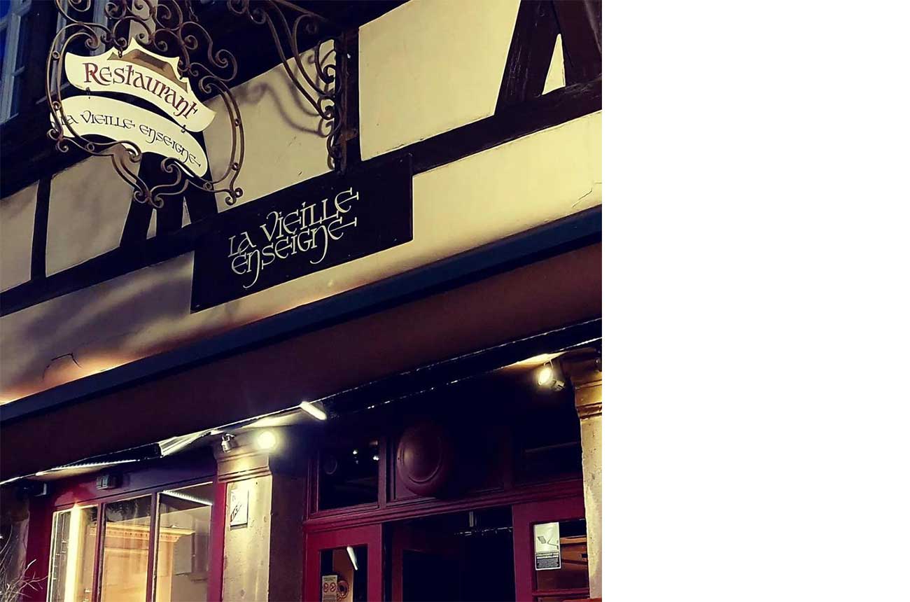 exterior of La Vieille Enseigne
