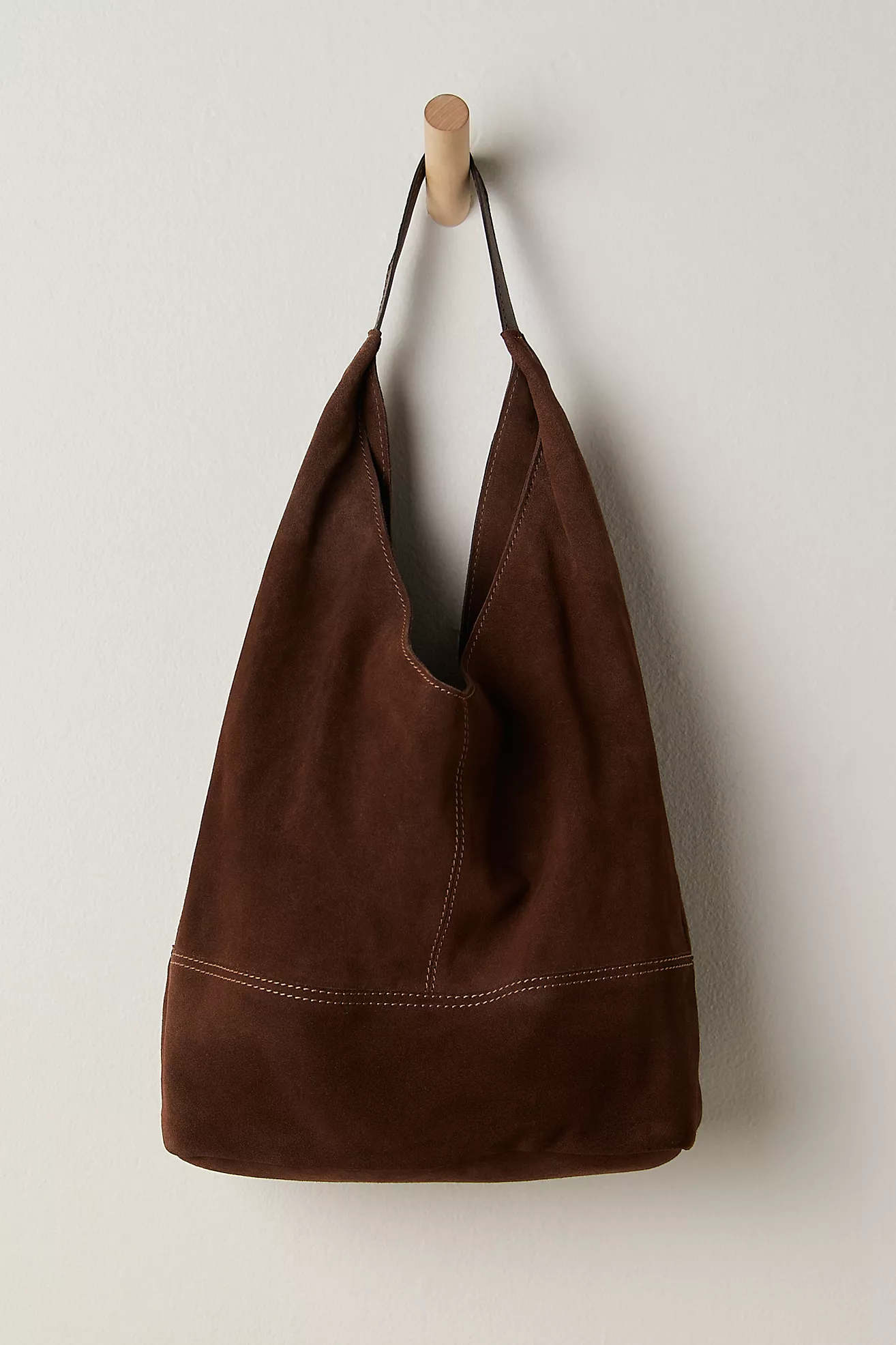 Harlow Suede Shoulder Bag