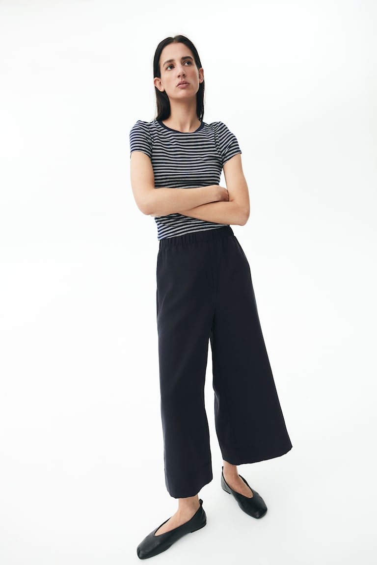 Wide-Leg Culottes