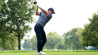 Rory McIlroy during the BMW Championship at Olympia Fields Country Club