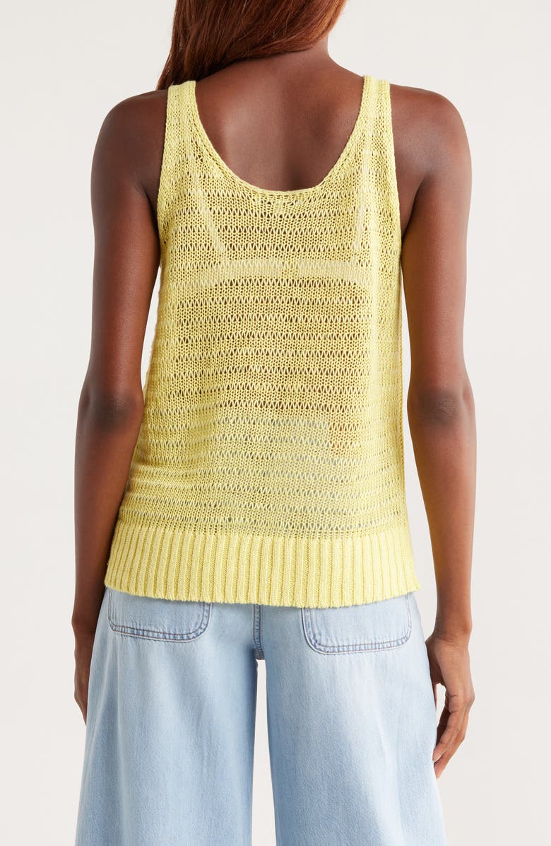 Linen Sweater Tank Top