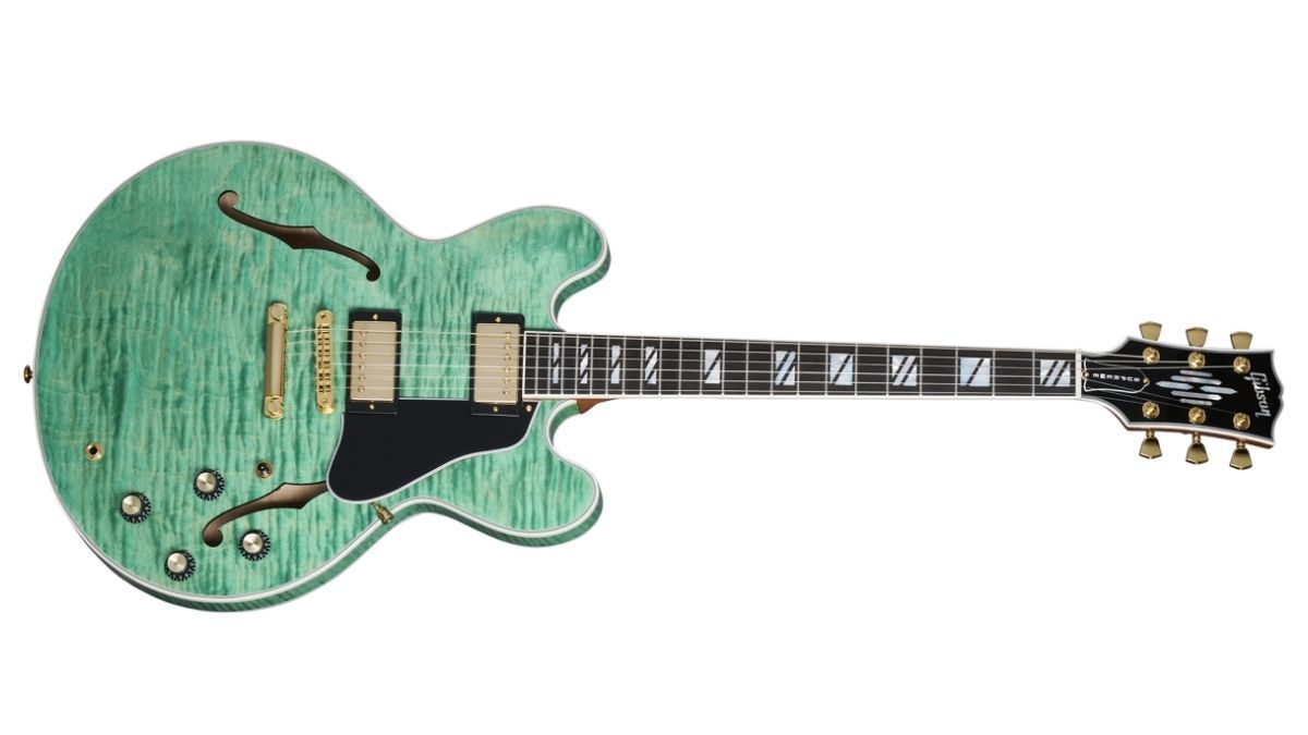 Gibson ES Supreme in Seafoam Green