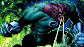 DC Comics artwork of Green Lantern Kilowog