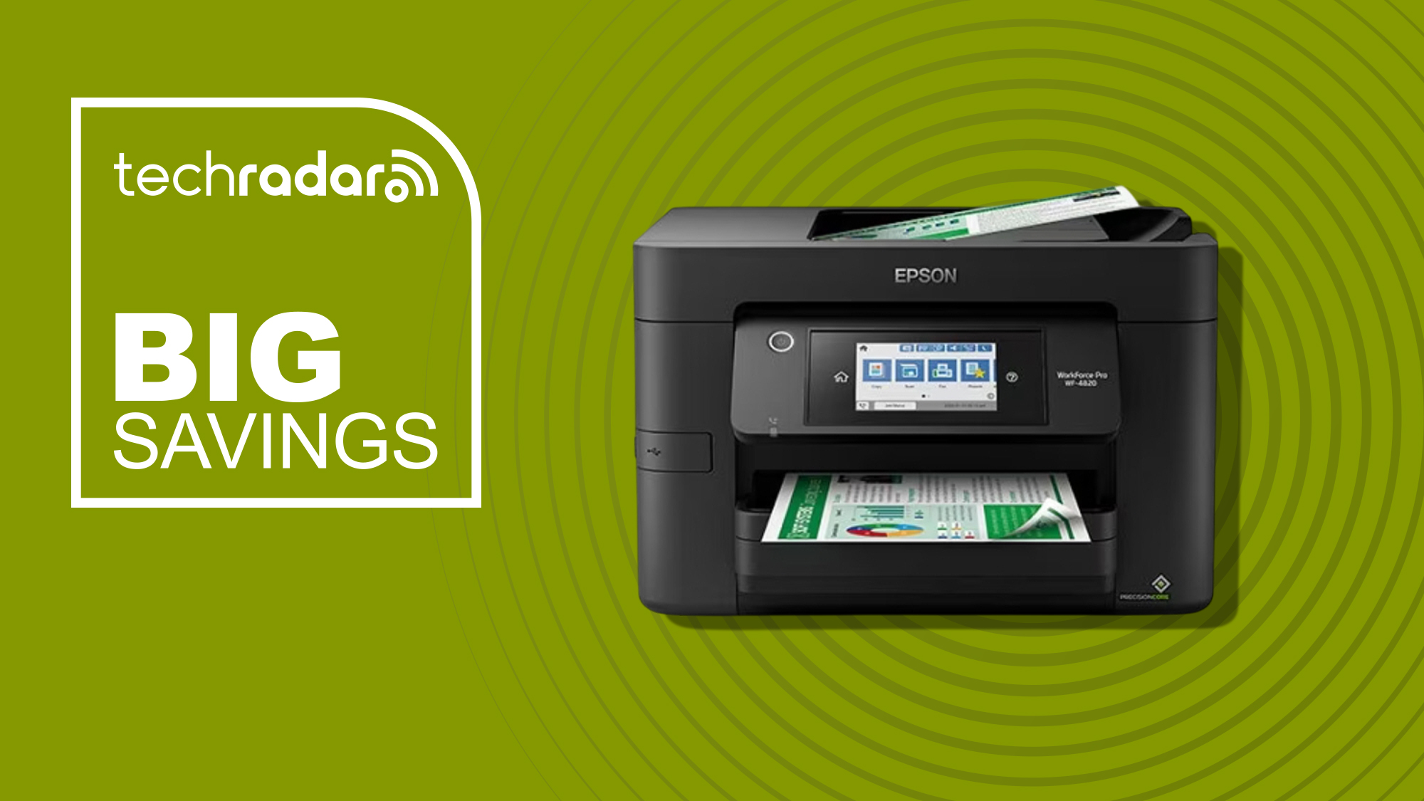 Epson WorkForce Pro WF-4820 Wireless Color All-In-One Inkjet Printer