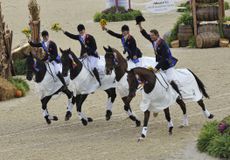 British gold medal eventing team