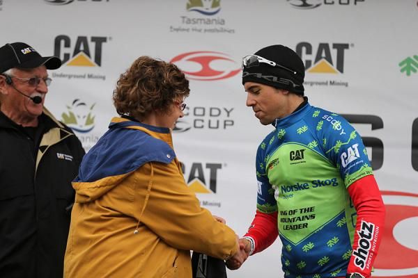 Lachlan Norris (Drapac) is also leading the mountains classification