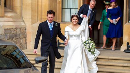 Princess eugenie best sale style wedding dress