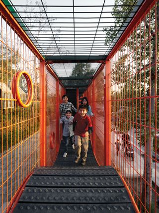 Children’s playground designed by Elemental Studio in Santiago, Chile