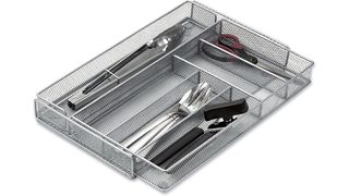 Honey-Can-Do steel mesh expandable drawer organizer