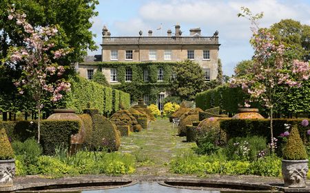 Exterior of Highgrove House in Tetbury in Gloucestershire