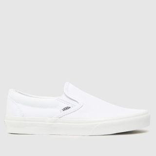 Vans, Classic Slip Trainers in White