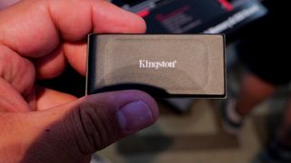 Computex 2023: Kingston XS1000 - The external HDD so good you'll buy it twice