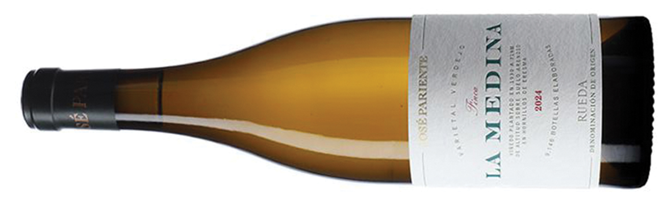 Bottle of white wine
