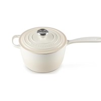 Le Creuset Enamel Cast Iron Signature Saucepan in Meringue | Was $267.85, now $200