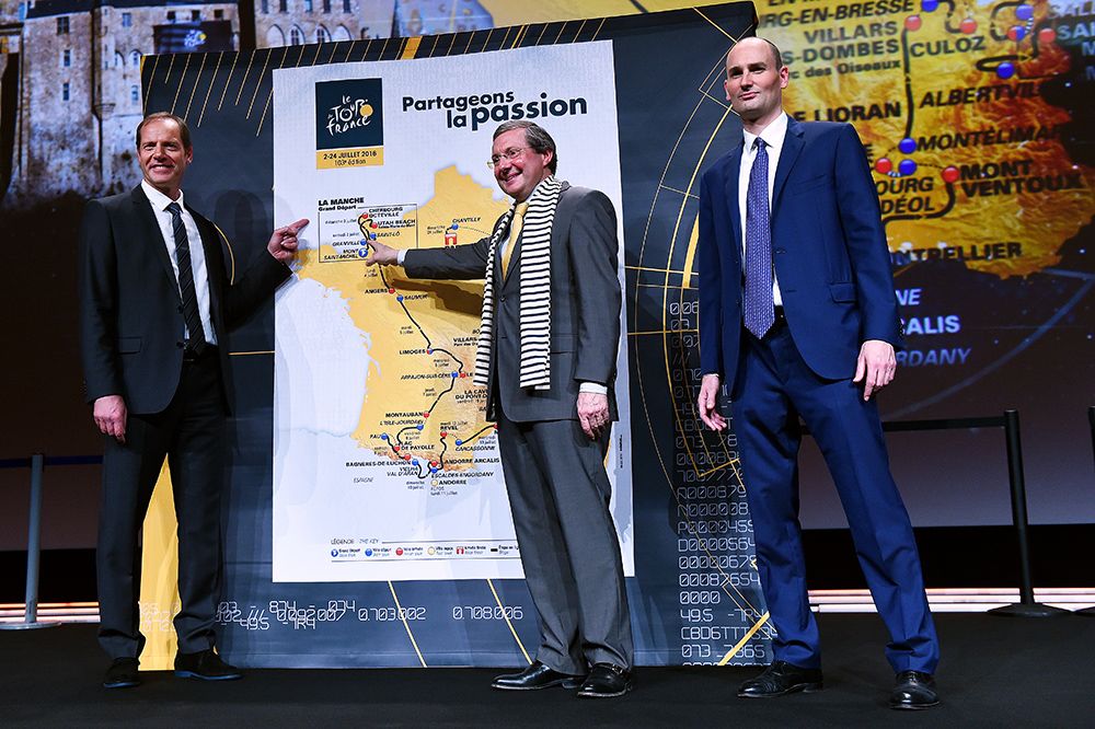The 2016 Tour de France route presentation