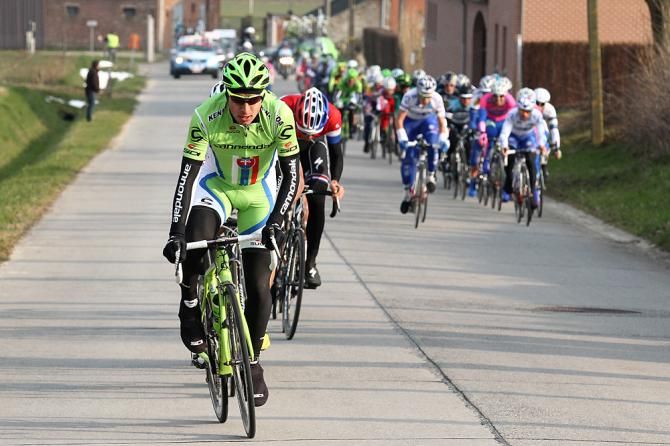 Peter Sagan initiates the winning move on stage 1