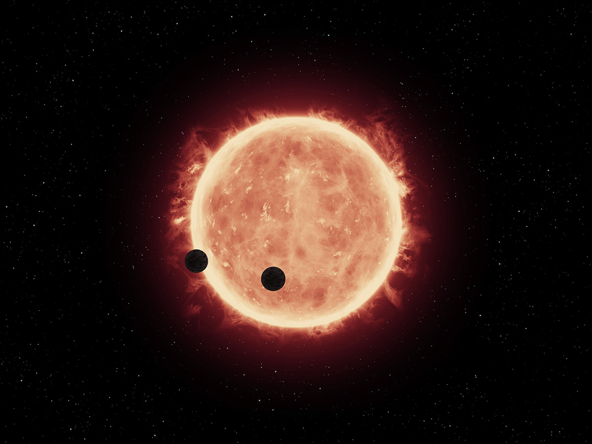 TRAPPIST-1 Planetary System: Artist&#039;s Concept