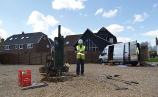 soil survey being undertaken