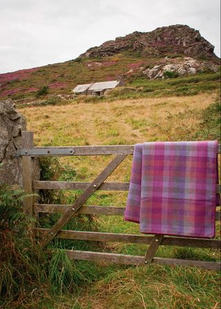 Melin Tregwynt Ysbryd Rhostir throw