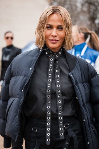 Bobs for thick hair Nicole Ari Parker