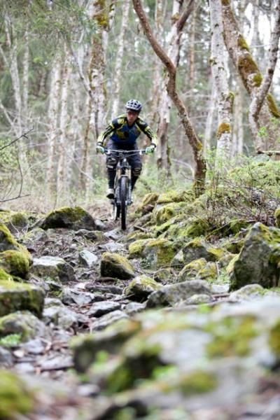 A Rose Vaujany rider in action