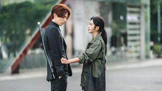 lee dong wook and jo bo ah in tale of the nine tailed kdrama