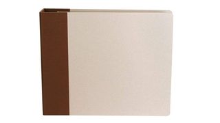 Rustic Genuine Leather Photo Album with Gift Box - Scrapbook Style Pages - Holds 100 4x6 or 5x7 Photos - Photo Book 6x8