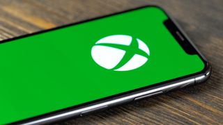 Xbox logo on iPhone
