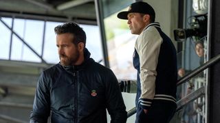 Rob McElhenney and Ryan Reynolds in Welcome to Wrexham