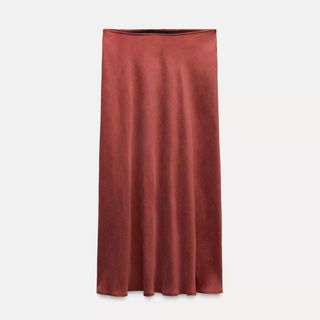 Zara Satin Skirt 