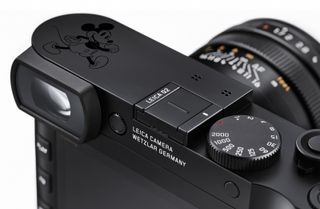 Leica Q2 | Disney “100 Years of Wonder” Edition camera with Mickey Mouse detail