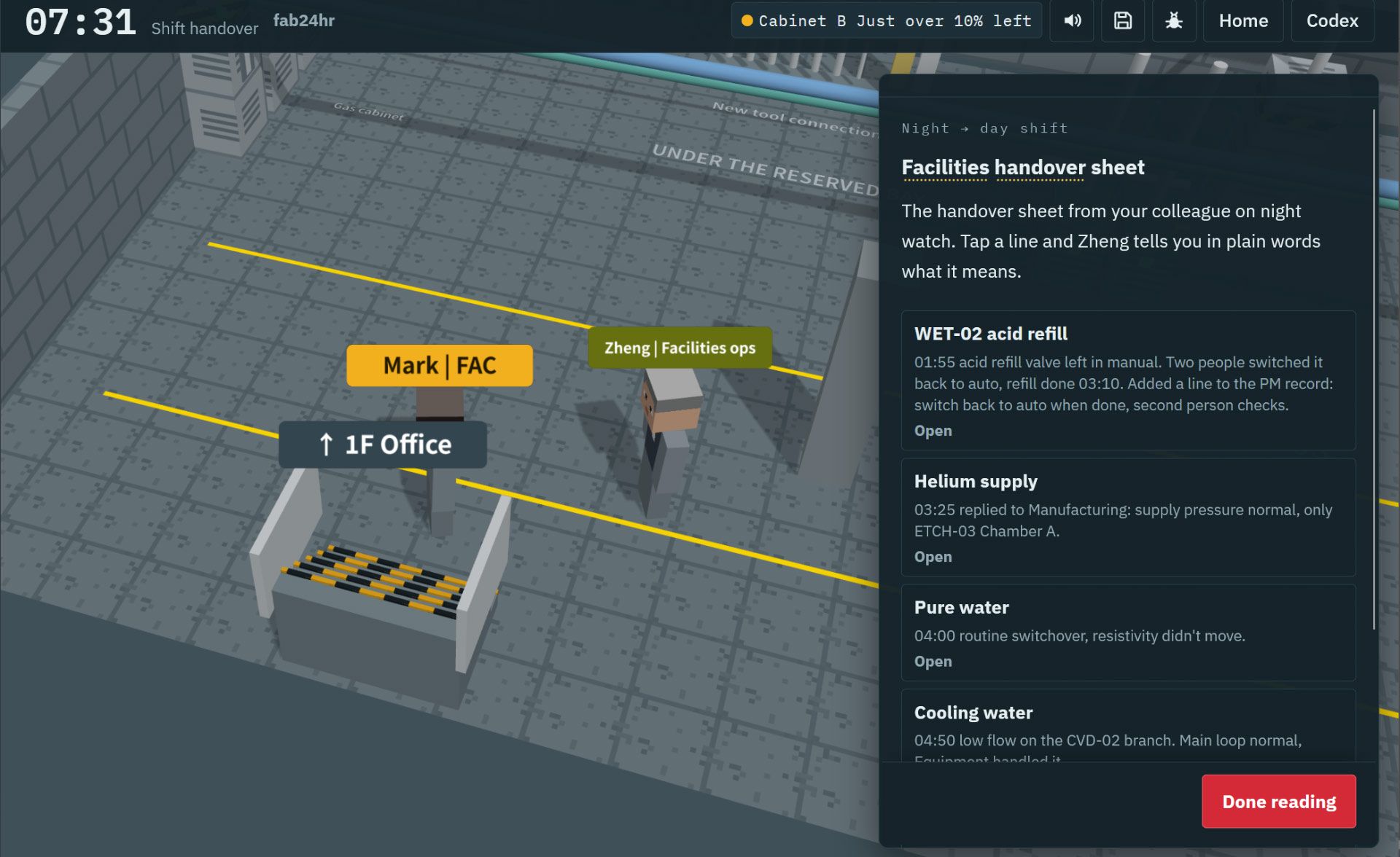 Fab24hr wafer fab engineering game