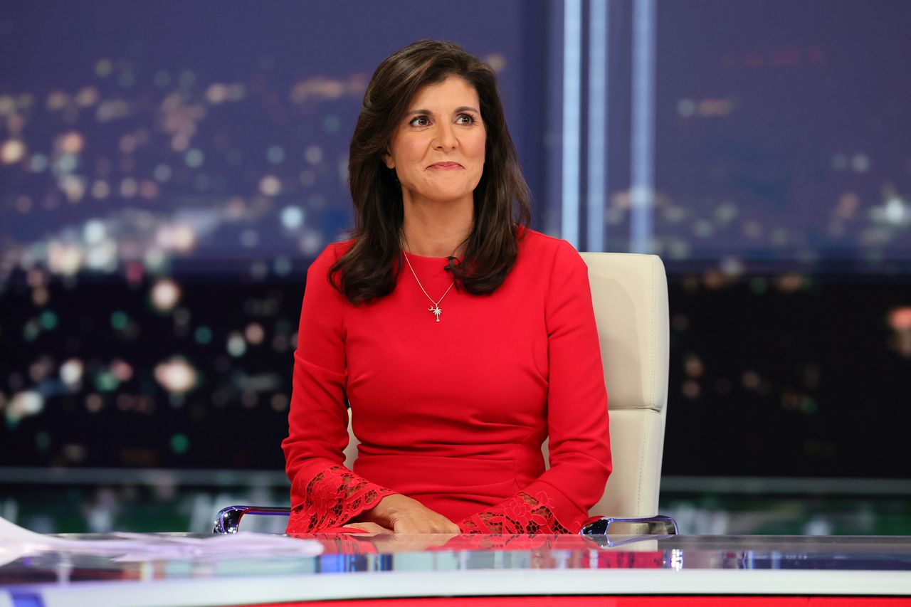 Nikki Haley in an interview