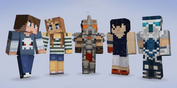 Minecraft Xbox 360 Skin Pack 6 Includes Dragon Age, Mirror's Edge  Characters