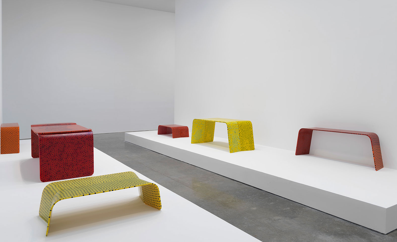 Marc Newson cast-glass chairs