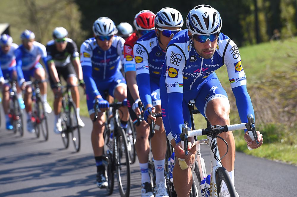 Tom Boonern at the head of affairs for Quick-Step