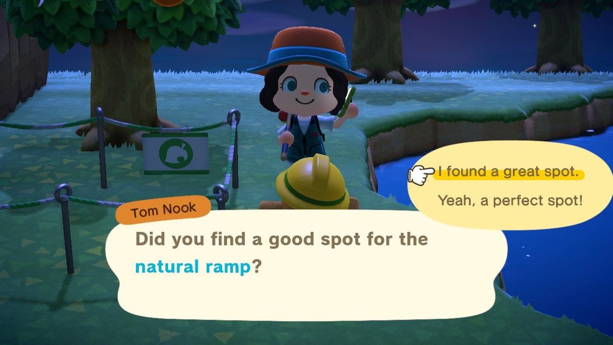 Animal Crossing New Horizons — How to make new bridges and inclines