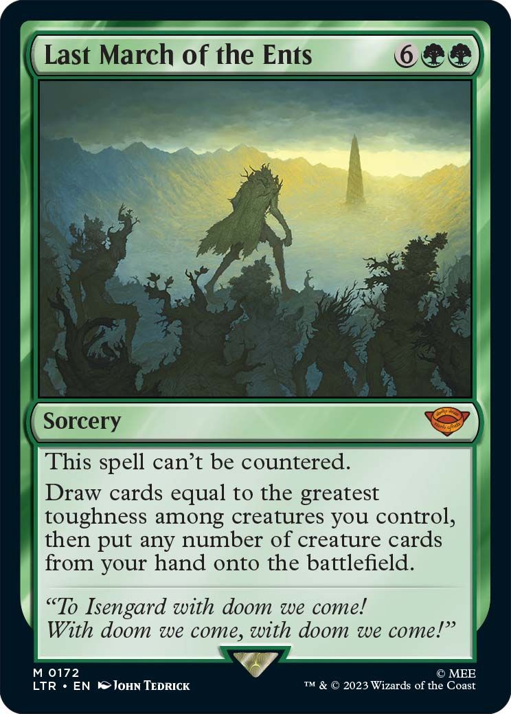 Magic: the Gathering, Lord of the Rings: Tales of Middle-earth - card previews