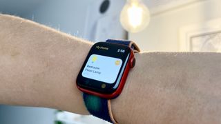 HomeKit app on Apple Watch in watchOS 8
