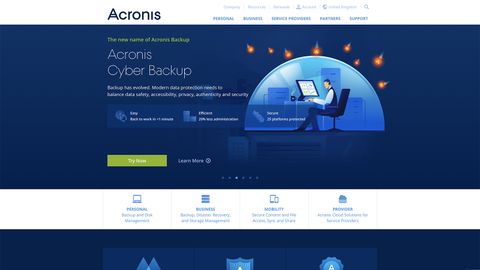 Acronis Cyber Protect hero