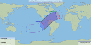 a map of the world with a purple band across central america and florida