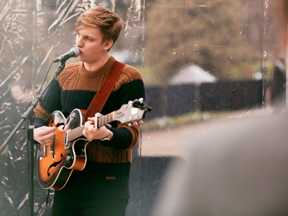 George Ezra for Burberry