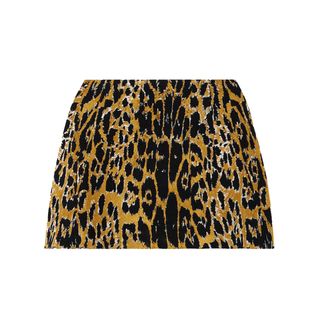 Alaïa, Leopard-Jacquard Mini Skirt