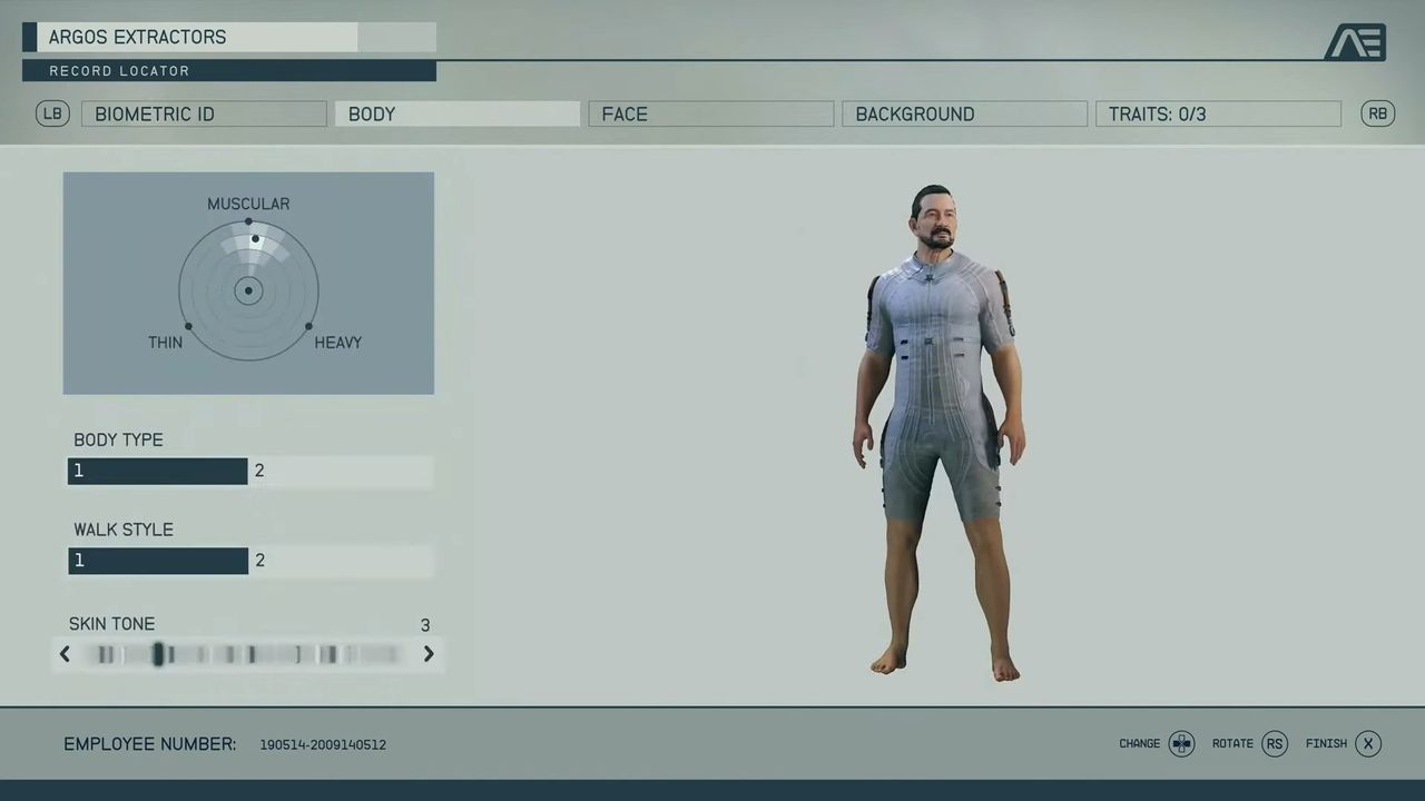 Starfield Character Creation