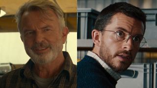 Sam Neill in Dominion and Jonathan Bailey in Rebirth side by side 