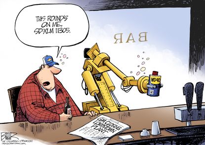 Editorial&nbsp;Cartoon&nbsp;U.S. General Motors cuts Ohio Assembly Plant