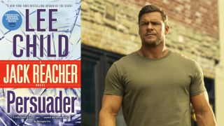 Jack Reacher persuader book and season 3 image with Alan Ritchson